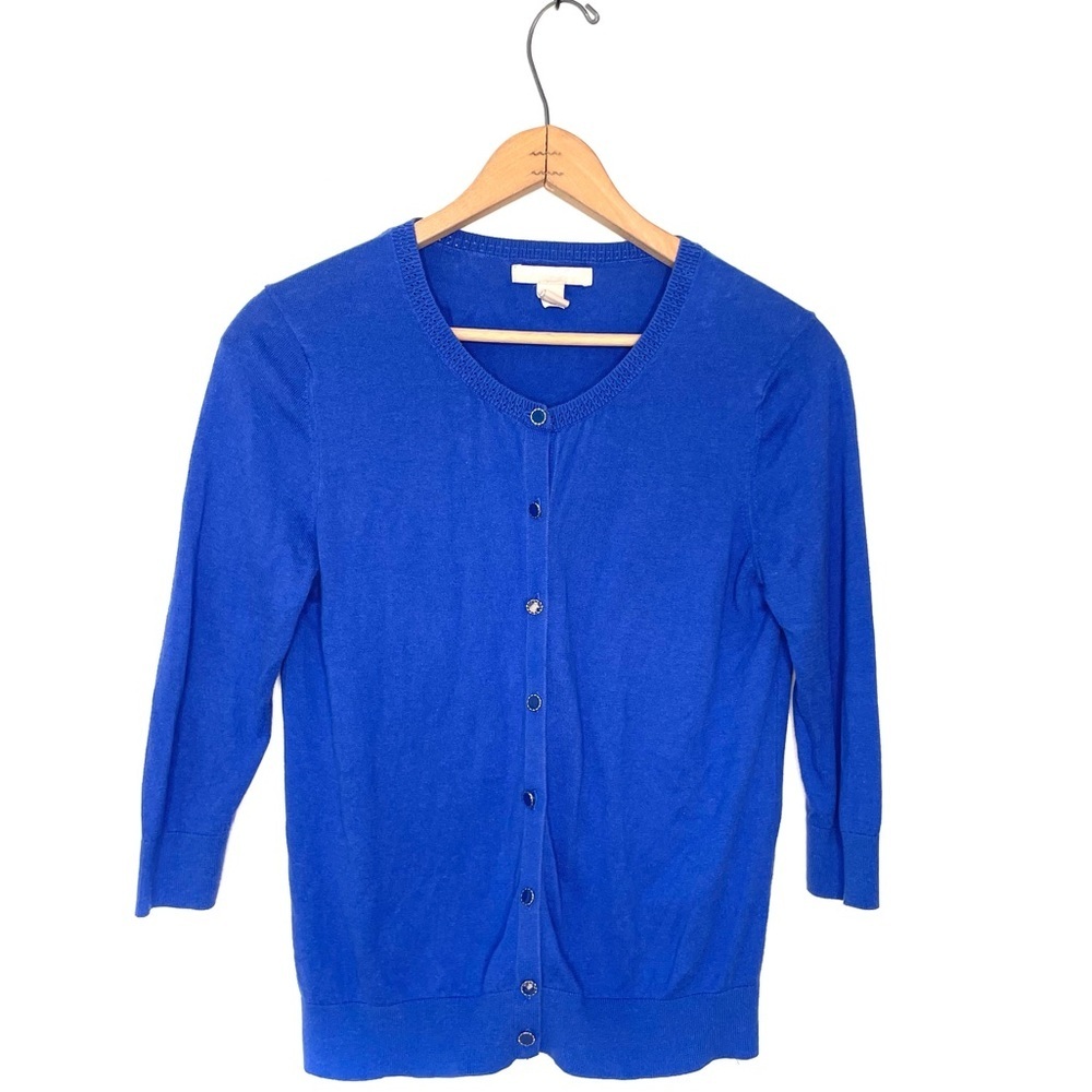 Banana Republic | Blue Button Down Cardigan Sweater